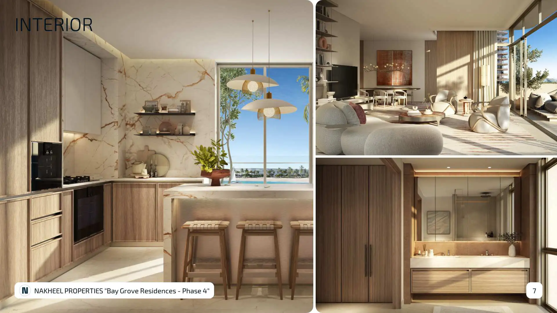 پروژه Bay Grove Residences زندگی ساحلی لوکس در Dubai Islands - تصویر 3